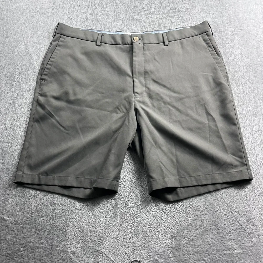 Peter Millar Mens 40 Salem Gray Crown Sport‎ Performance Golf Shorts ME0EP82